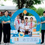 Công ty cổ phần giải pháp công nghệ và giáo dục Hoa Lư đồng hành trong Ngày hội STEM chủ đề “Khơi dậy đam mê, thoả sức sáng tạo” của Trường Tiểu học Ninh Khánh (TP. Ninh Bình)